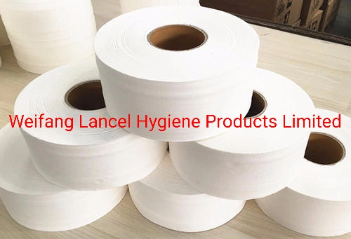 100% Virgin Wood Pulp Jumbo Roll /Jumbo Roll Tissue/Bathroom Tissue Roll