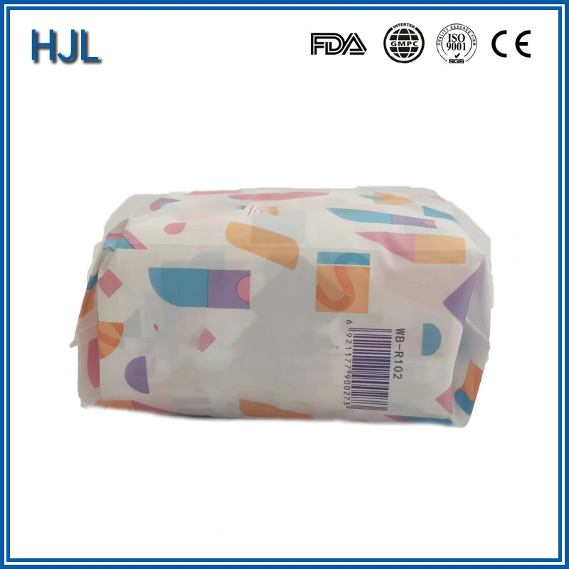 High Absorbent Cotton Lady Sanitary Napkin with PE Nonwoven Cover