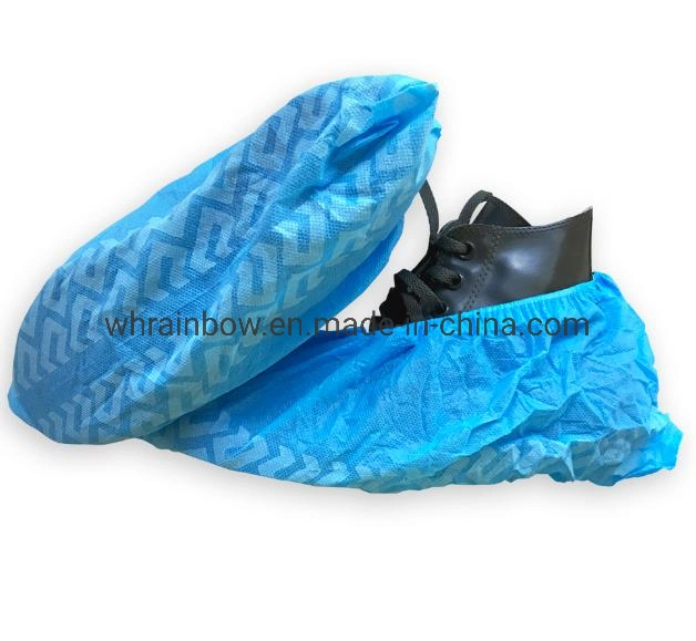 Industry/Medical Disposable Nonwoven/PP/SMS/CPE Non Slip Shoe Cover