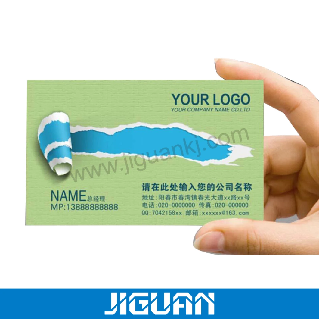 New Design Printed Embossed/Debossed Business Cardnew Design Printed Embossed Card