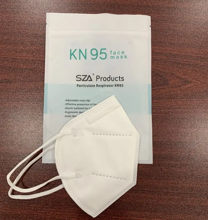 2020 Stock KN95 Mask Collapsible Nonwoven Dust Mask N95 Mask