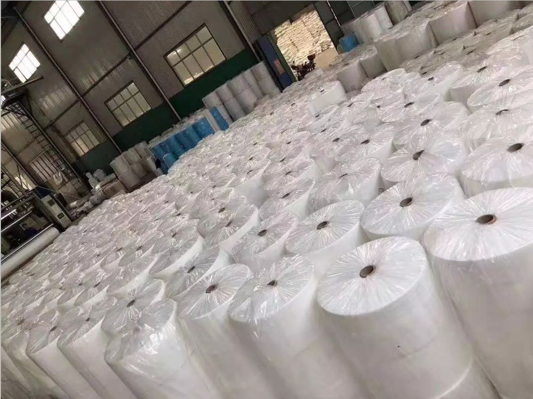 25GSM 100% PP Bfe95 White Nonwoven Fabric Melt Blown Cloth for Face Mask Use