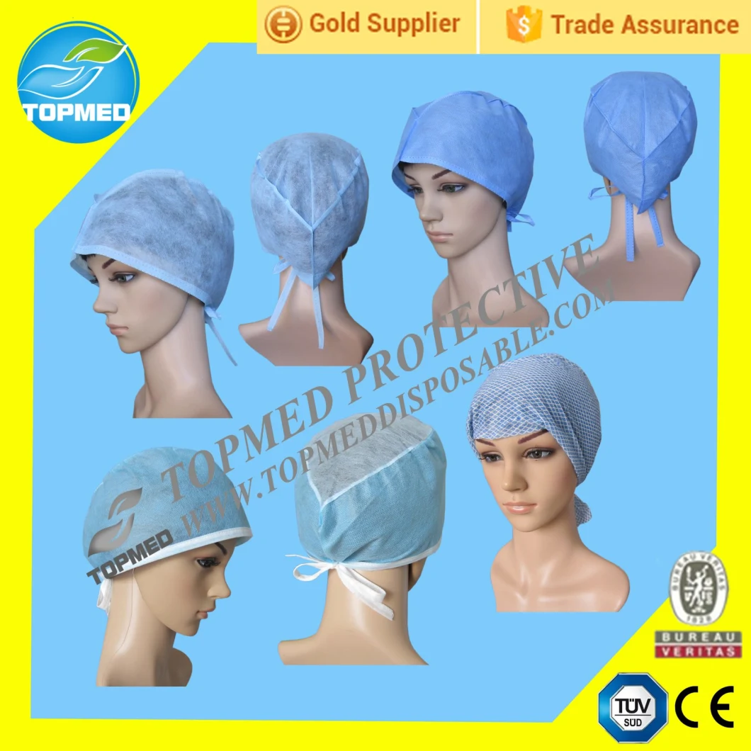 Nonwoven Spunlace Head Cover, Spunlace Doctor Head Cover for Muslem