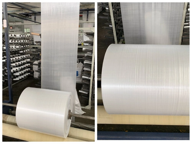 Economical PP Plastic Bag Woven Polypropylene Fabric in Roll Bag PP Woven Fabric