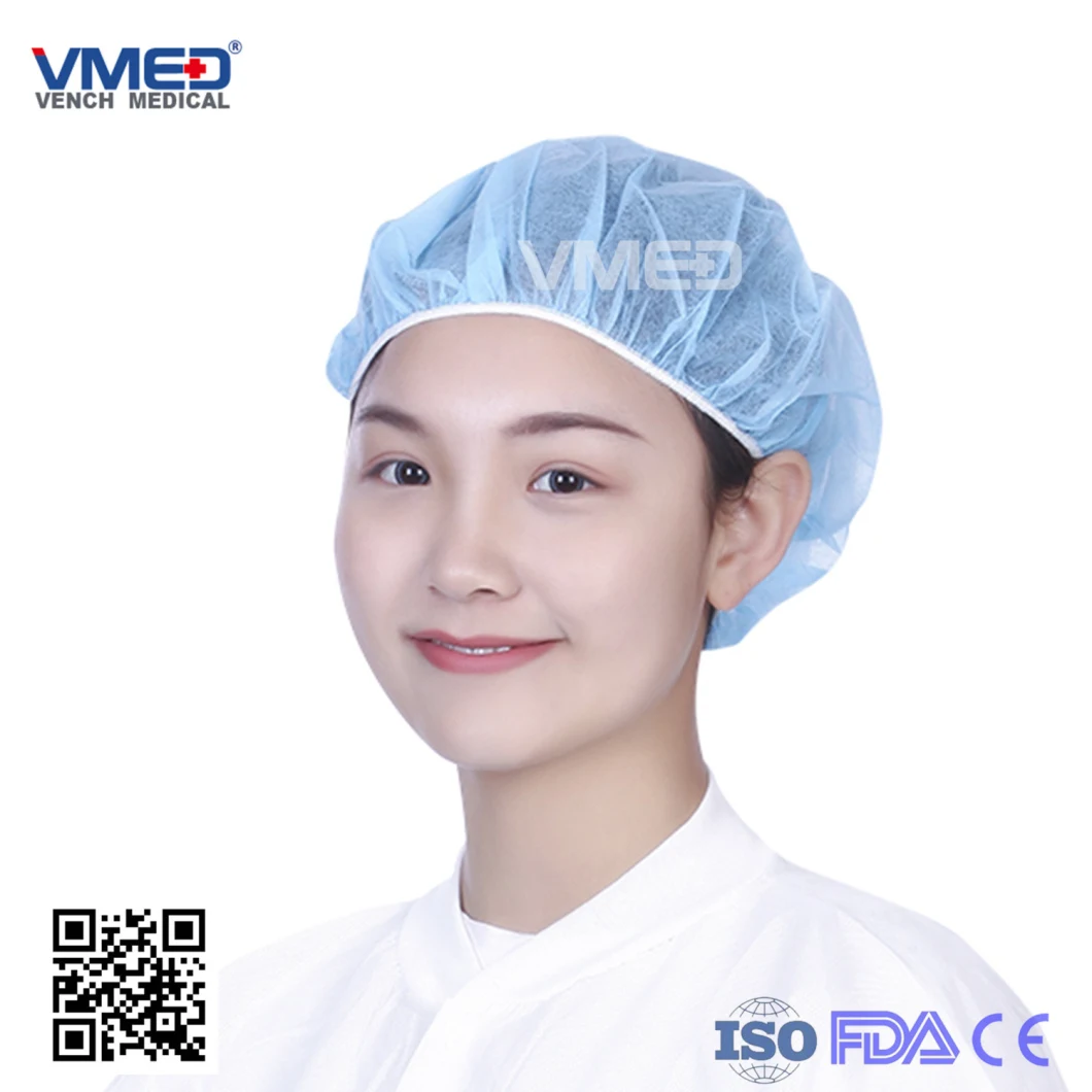 Disposable Nonwoven PP Hood Cover Protective Accessories PPE Products