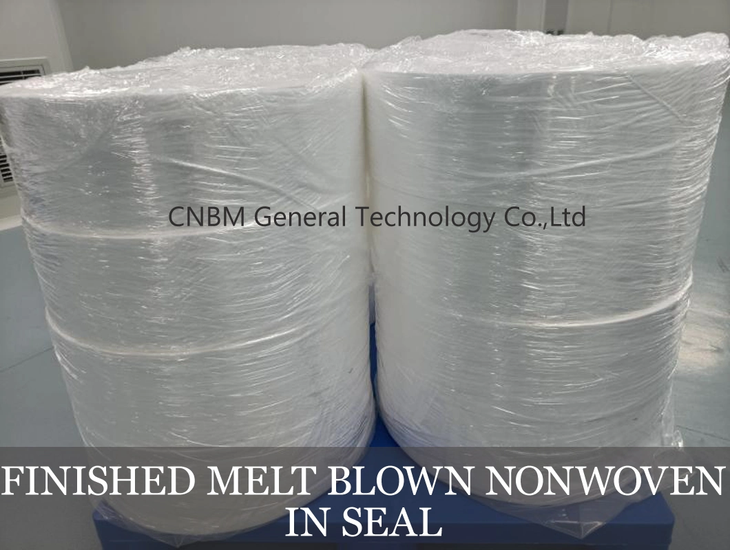 Medical/Surgical/KN95/N95/FFP2 Mask Meltblown Nonwoven Fabric Material Bfe99+/Pfe99+