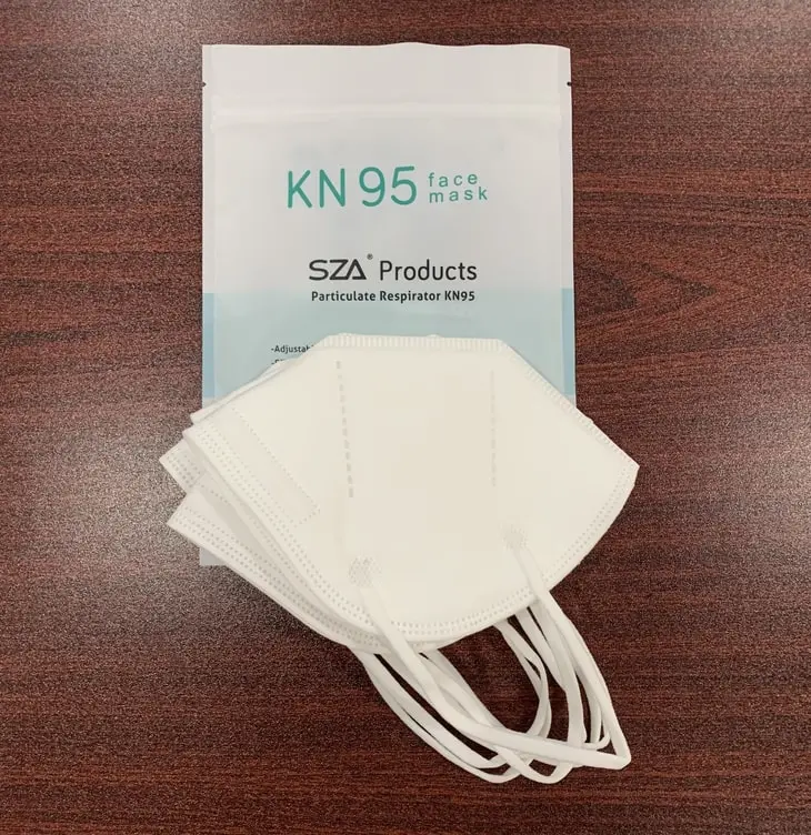 2020 Stock KN95 Mask Collapsible Nonwoven Dust Mask N95 Mask