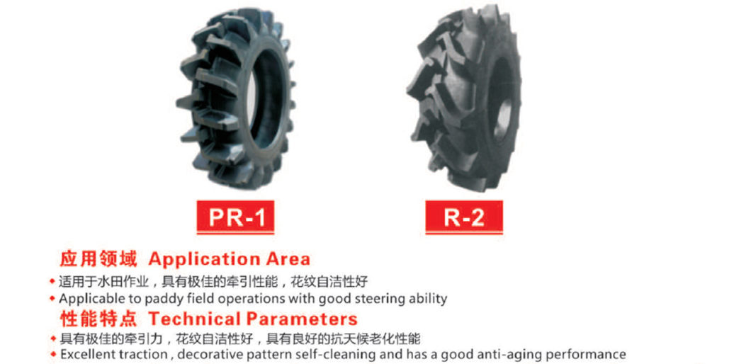 R2 Agricultural Tire Tractor Tire Bias Tire Agriculture Tire High Quanlity Agricultural Tire 23.1-26