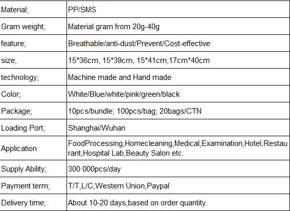 Medical Nurse Disposable Nonwoven Printing Shoe Cover/PP/SMS/CPE Plastic Cleaning Printing Shoe Covers