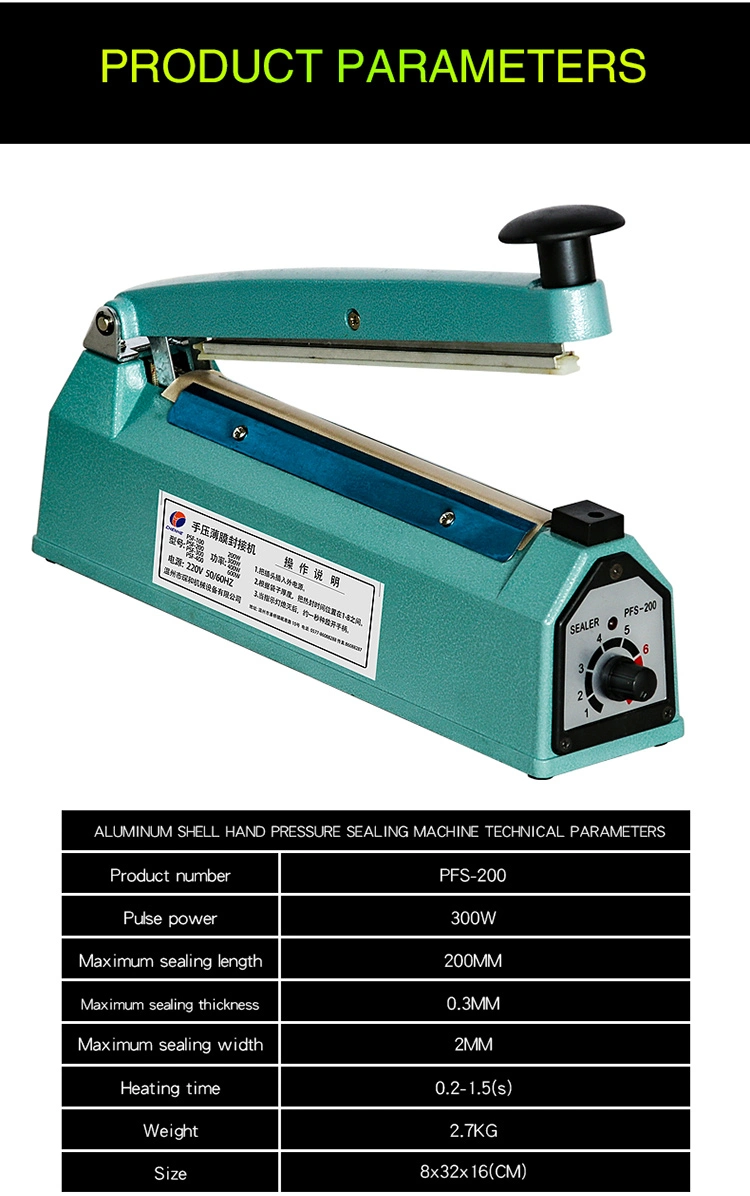 Pfs-300 Online Ordering to Buy Hand Impulse Sealing Machine