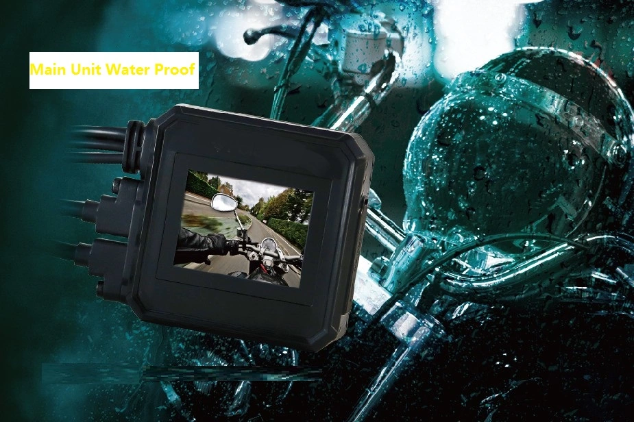 2.7 Inch Novatek Solution with Dual Lens 1080P Full HD Motorcycle Dashboard Camera Motorcycle DVR