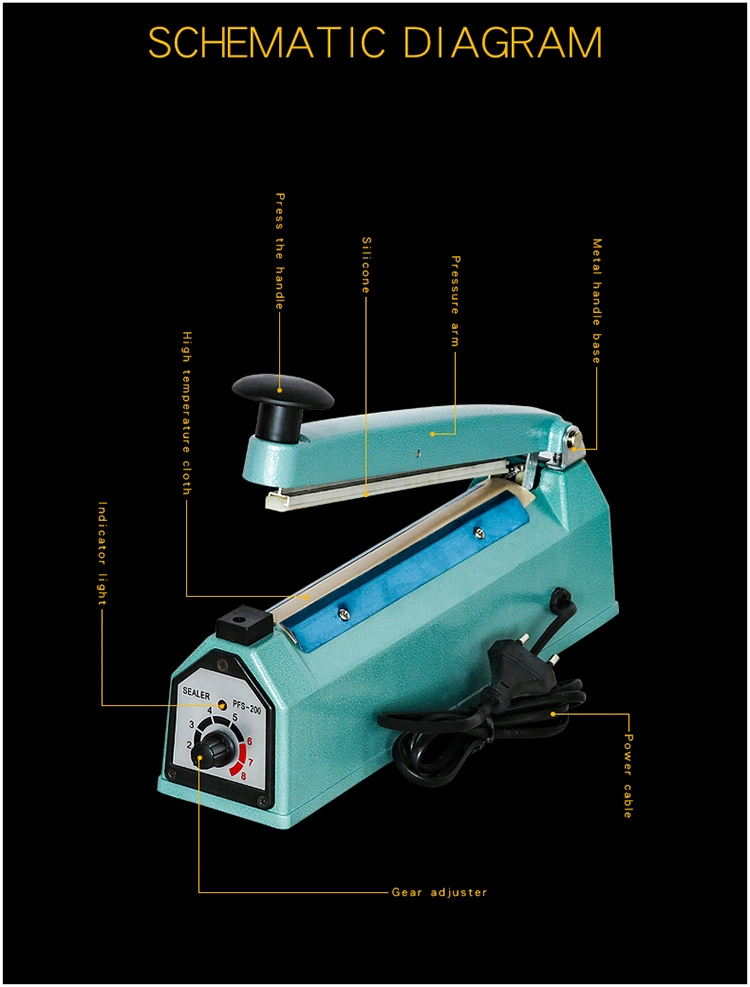 Pfs-300 Online Ordering to Buy Hand Impulse Sealing Machine