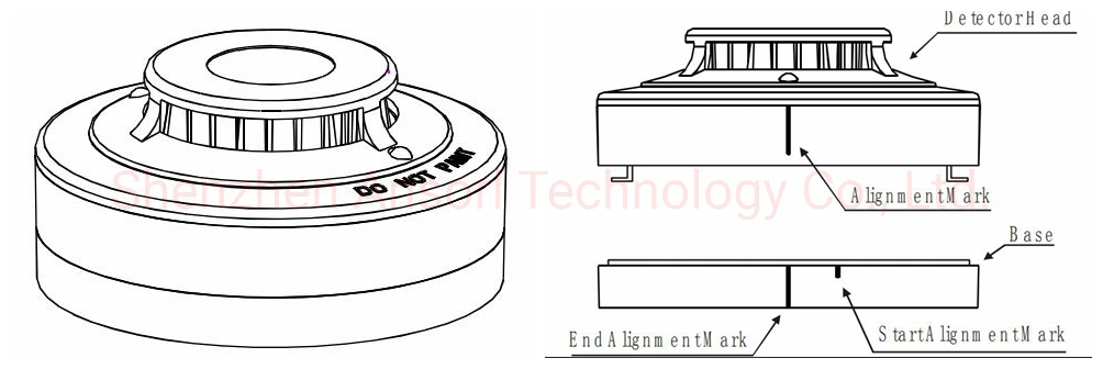 Factory Cheap Price Smoke Detector No Nc Contacts