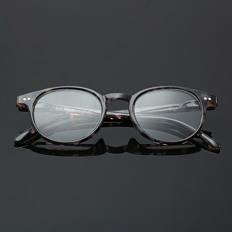 Plastic Custom PC Reading Glasses Men Women Blue Light Blocking Prescription Diopter +1.0~+4.0