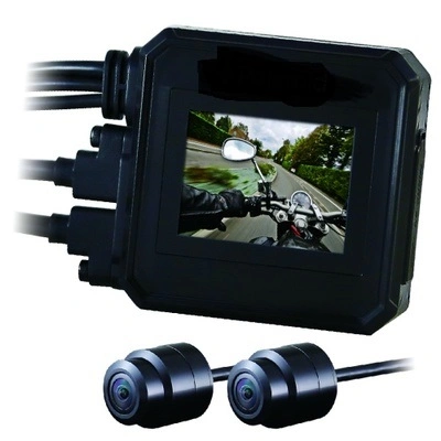 2.7 Inch Novatek Solution with Dual Lens 1080P Full HD Motorcycle Dashboard Camera Motorcycle DVR