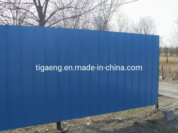 ISO Certification Blue Color Curved Corrugated Colored Galvanized Roofing Sheet