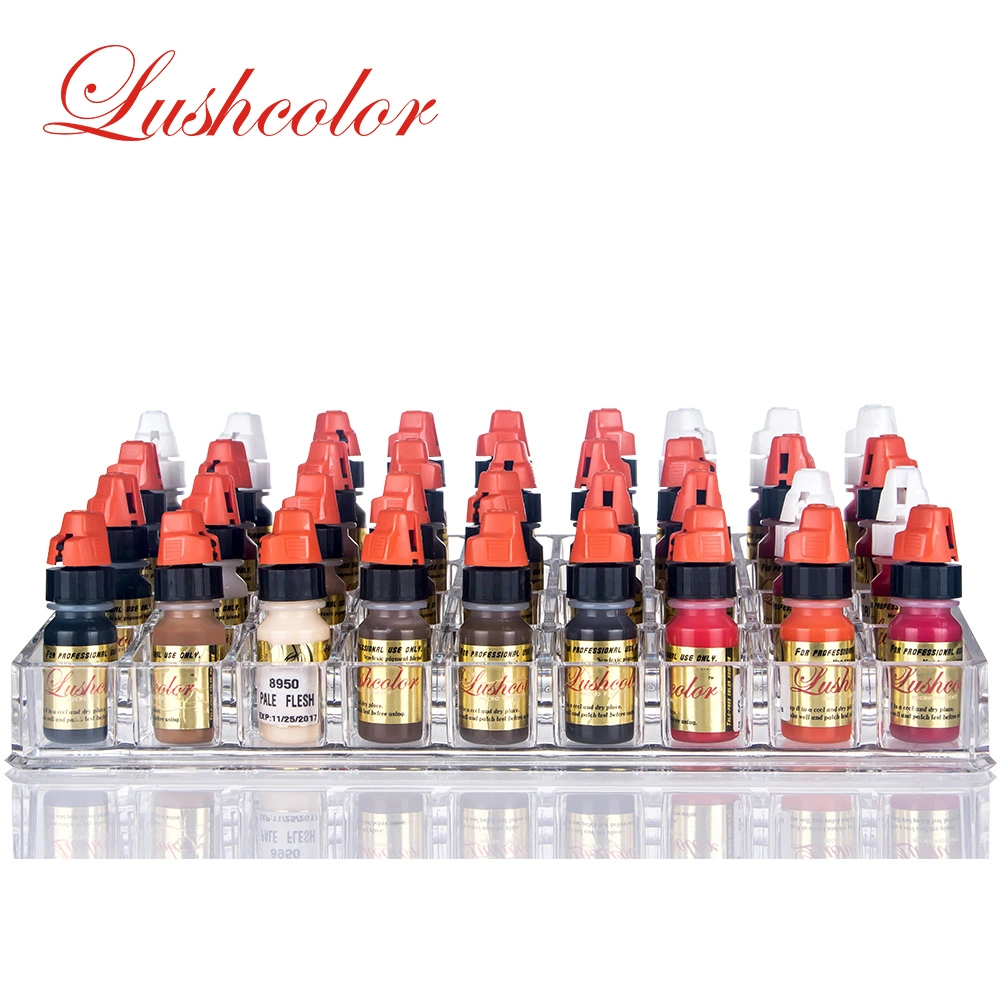 Lushcolor Organic Permanent Makeup Pigments for Eyebrow Lip Micropigmentation