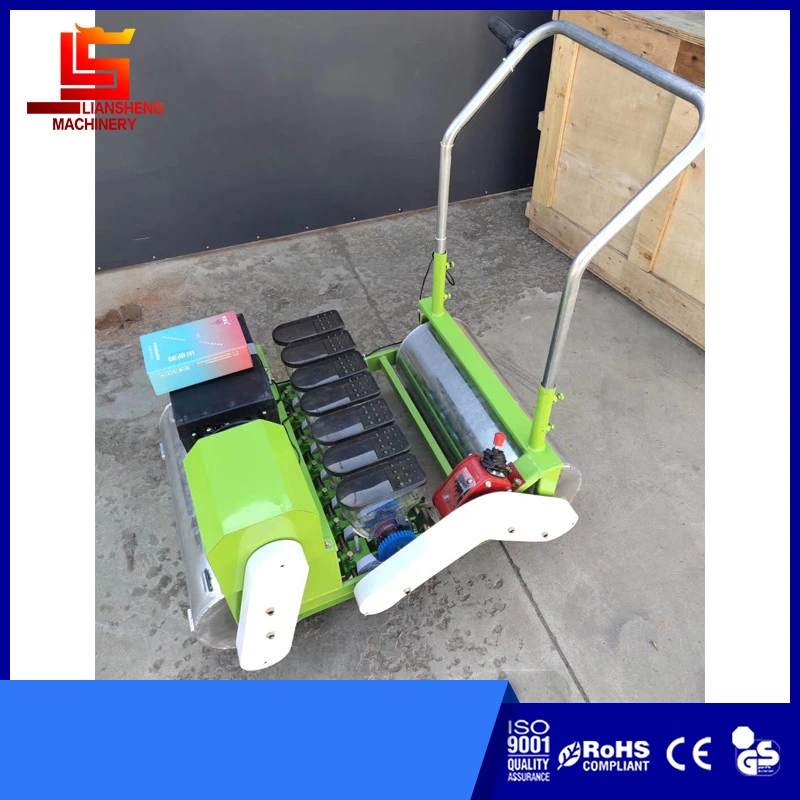 Handheld Vegetables Precision Seeder with Electric Motor 3-7rows Vegetable Grass Flower Seeding Machine