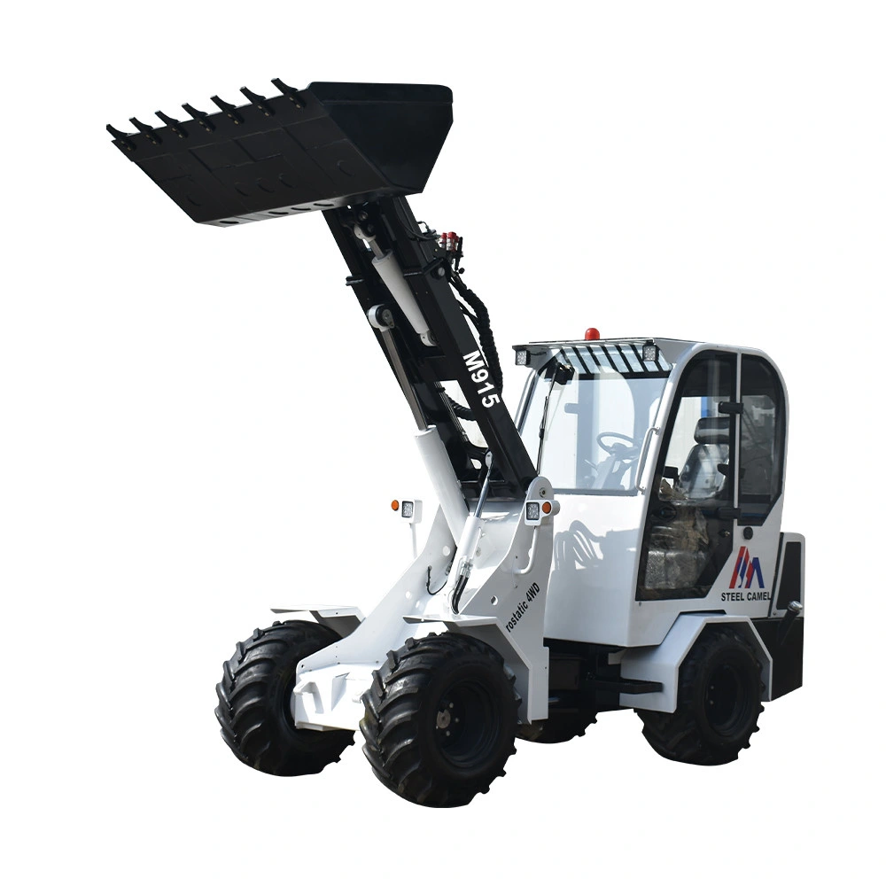 Ce Euro 5 Engine Powered 1.5ton Telescopic Loader with Hedge Trimmer for Gardening