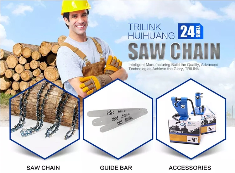 Chainsaw Parts Suppliers Semi Chisel Tooth Design 21 Inch Chainsaw Chain