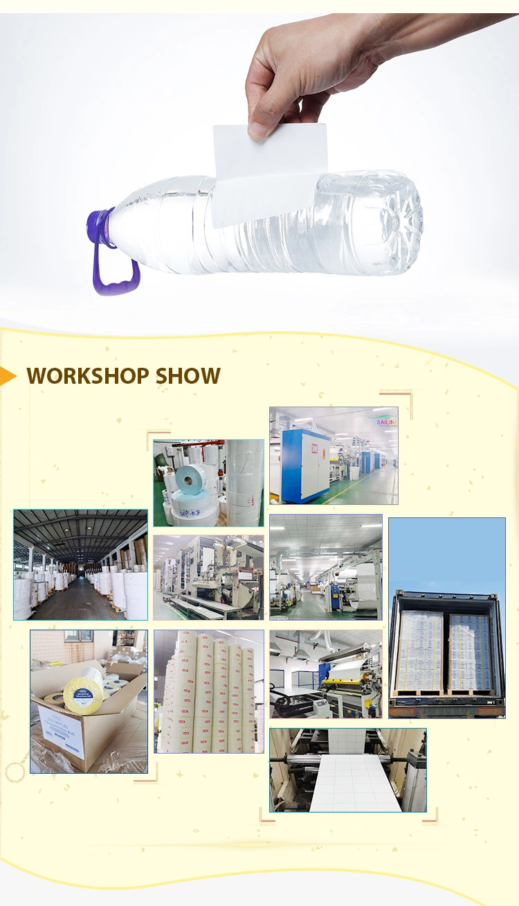 Custom Direct Thermal Paper Label Roll and Price Label Stickers