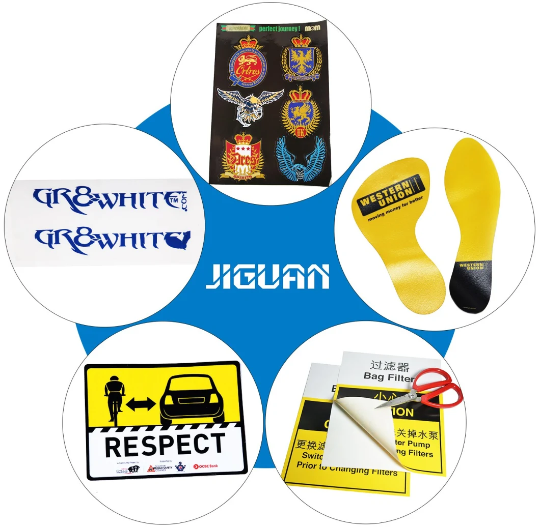 Outdoor Use UV Proof UV Resistant Custom Die Cut Stickers