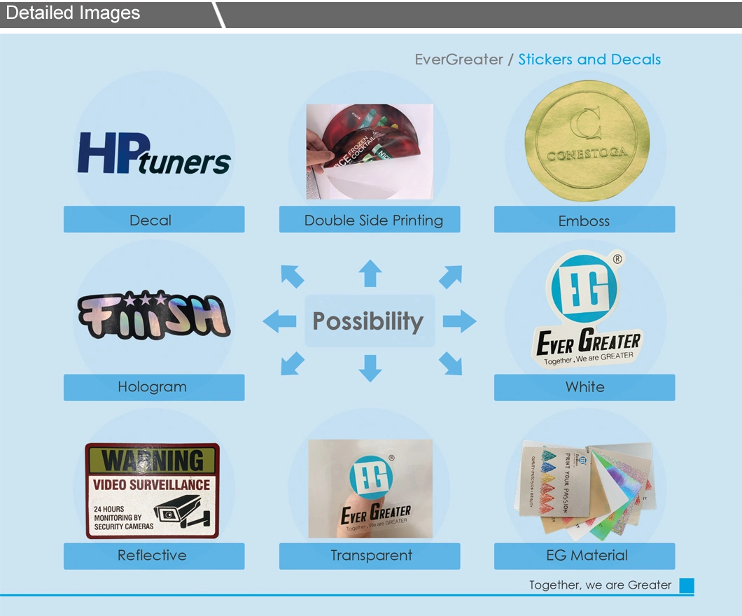 Making Security Certificate Hologram 2D Sticker Hologram Sticker Custom Hologram Sticker