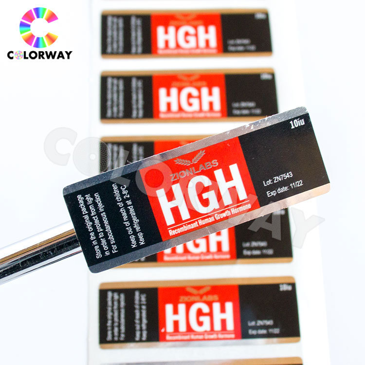OEM Printing Medicine Labels, Custom Roll Label Health Product Labels