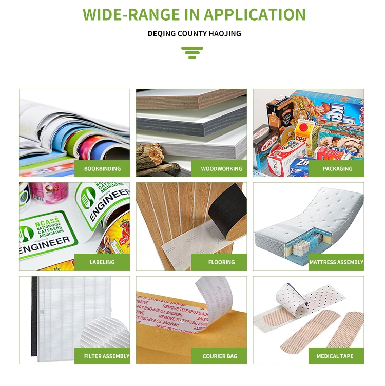 Good Weather Resistance Hot Melt Adhesive for Self Adhesive Label