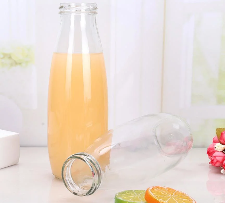250ml Glass Bottle Beverage Bottle/Yogurt Milk Bottle/Milk Tea Juice Bottle/Creativity Cup