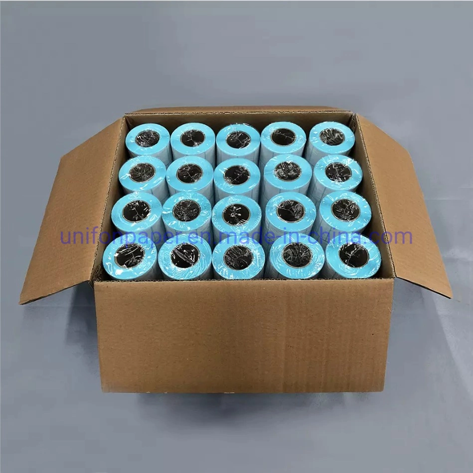 Customized Direct Thermal Label Roll and Thermal Transfer Label Sticker for Zebra Printer