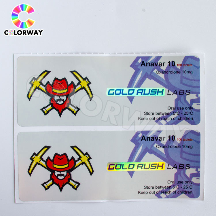 OEM Printing Medicine Labels, Custom Roll Label Health Product Labels