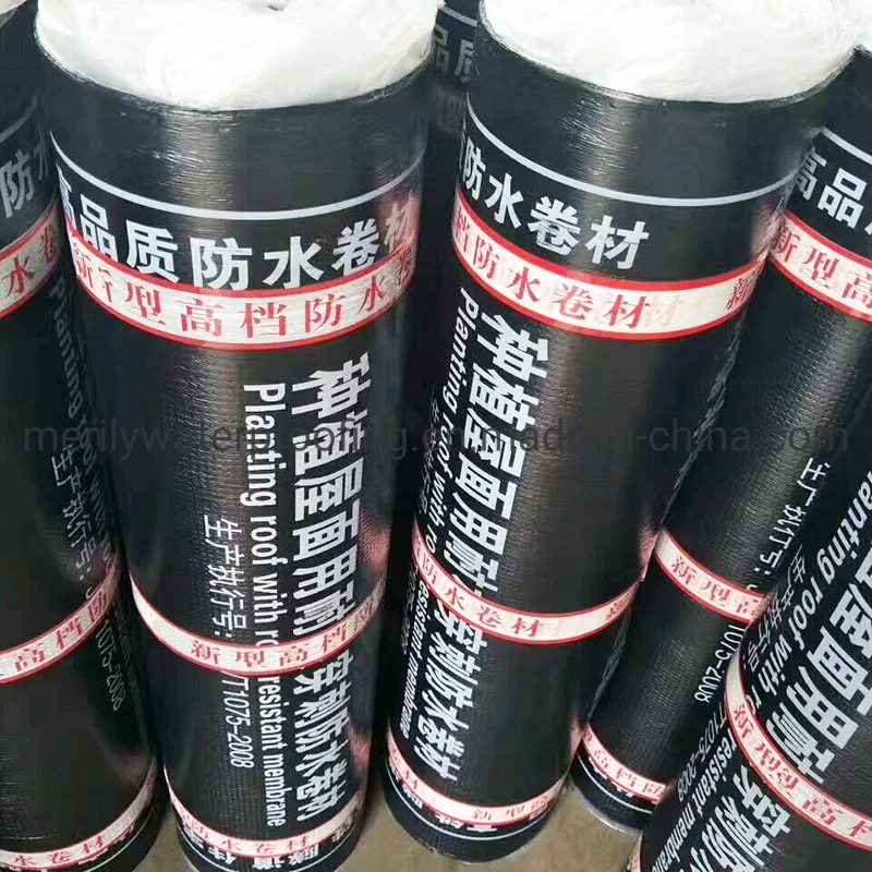 PE/Aluminium Surface Self Adhesive Paper Modified Bitumen Waterproof Material