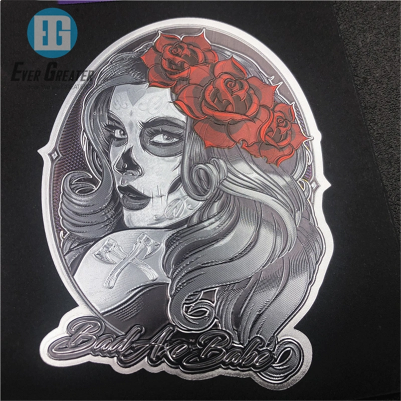 Hot Sale Fancy Shiny Surface Label Stickers Laminated Adhesive Stickers Shiny Stickers