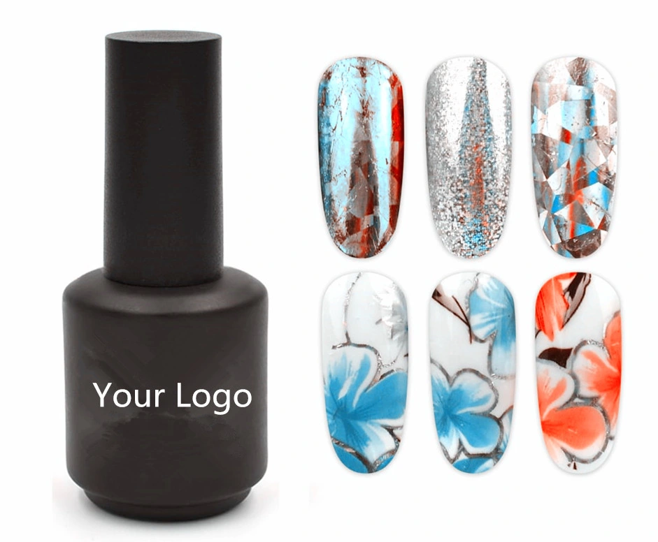 High Quality Rich Volume OEM Label Brand Soak off UV Nail Foil Transfer Gel