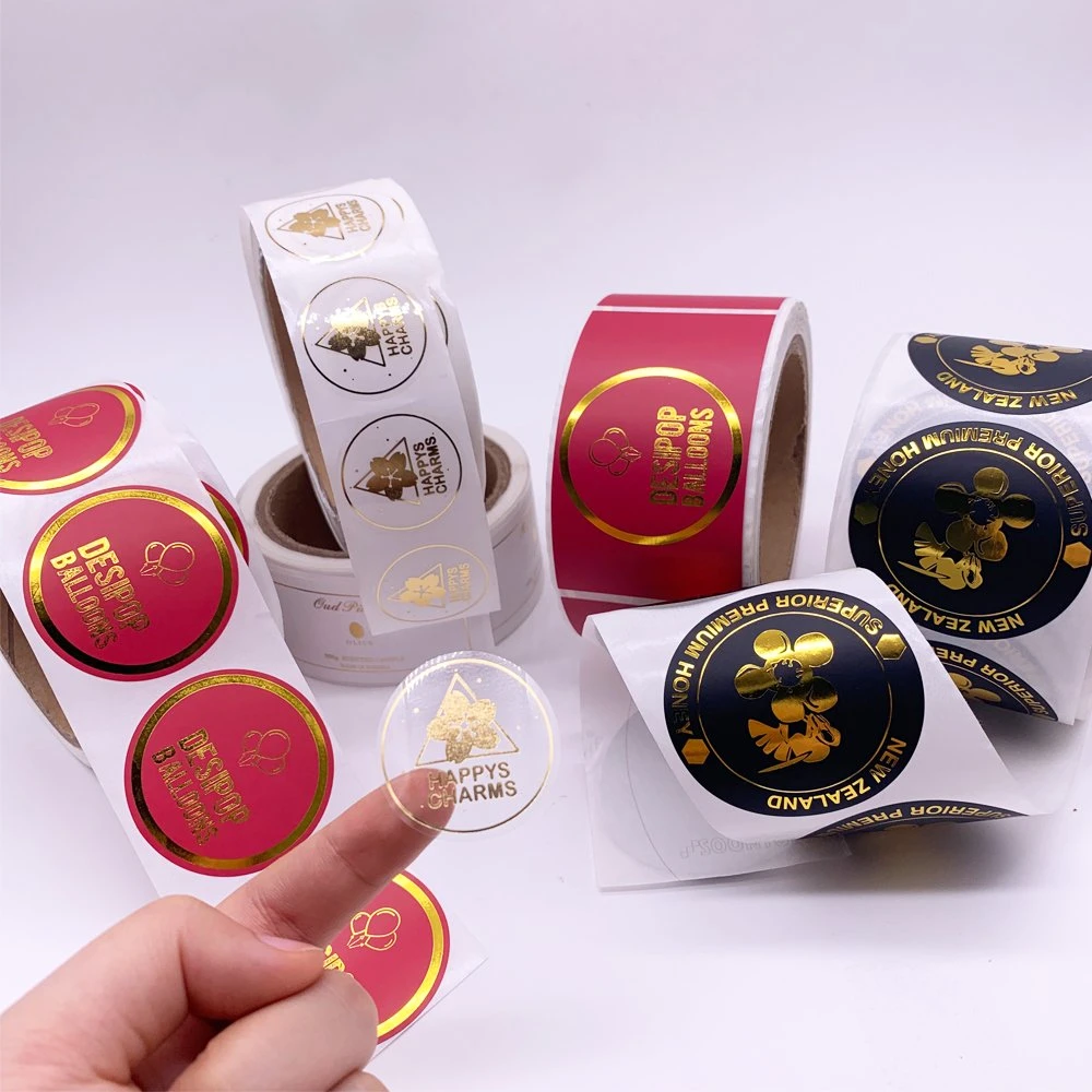100% Tested Custom Stickers a Self-Adhesive Label Food Label