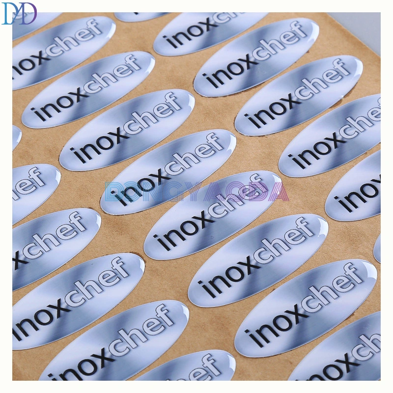 Custom Size Self Adhesive Kraft Label Sticker Paper