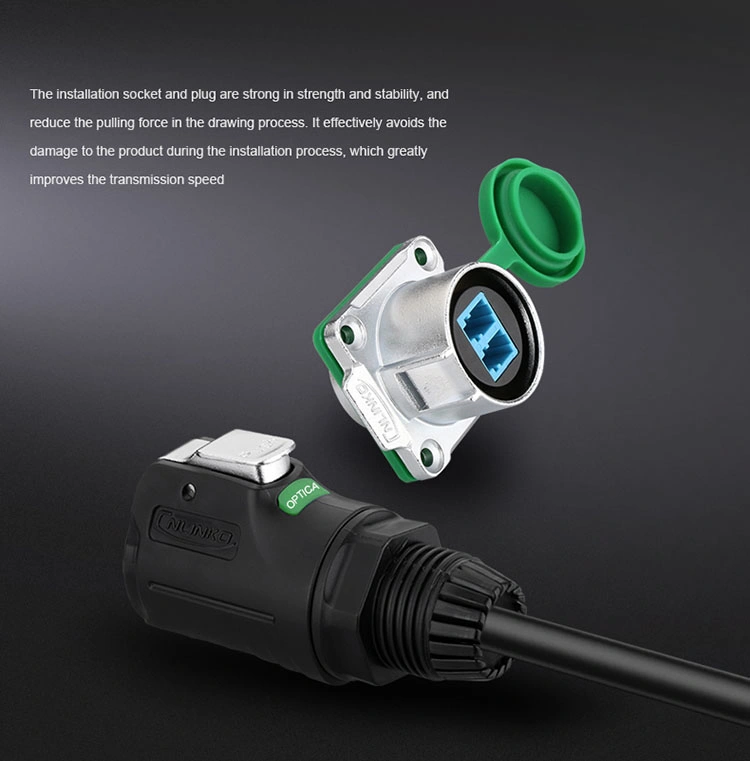 Fiber Optic Connector/Industrial Fiber Optic Connecter/Multimode Fiber