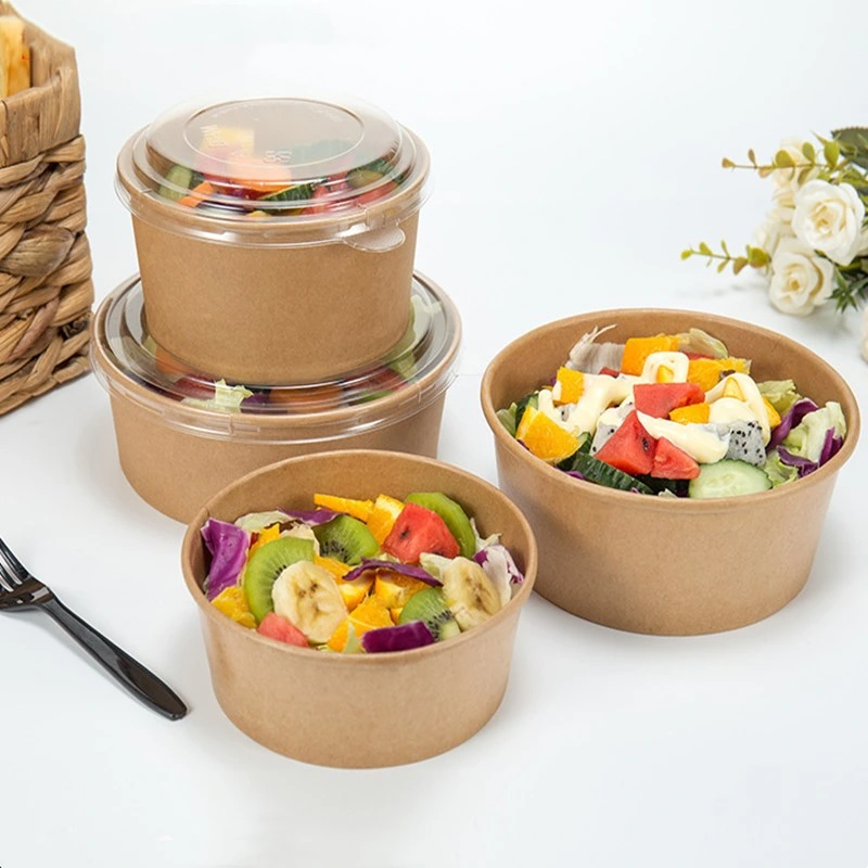 700ml Cornstarch Biodegradable Tableware Packagin Disposable Tableware Takeaway Meal Box Hotel Restaurant Fast Food Box