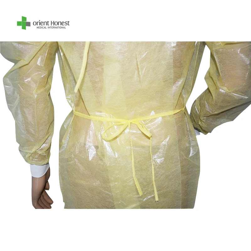 PPE Non Woven Gowns Protecitve From Dust Gowns Daily Use Civil Use