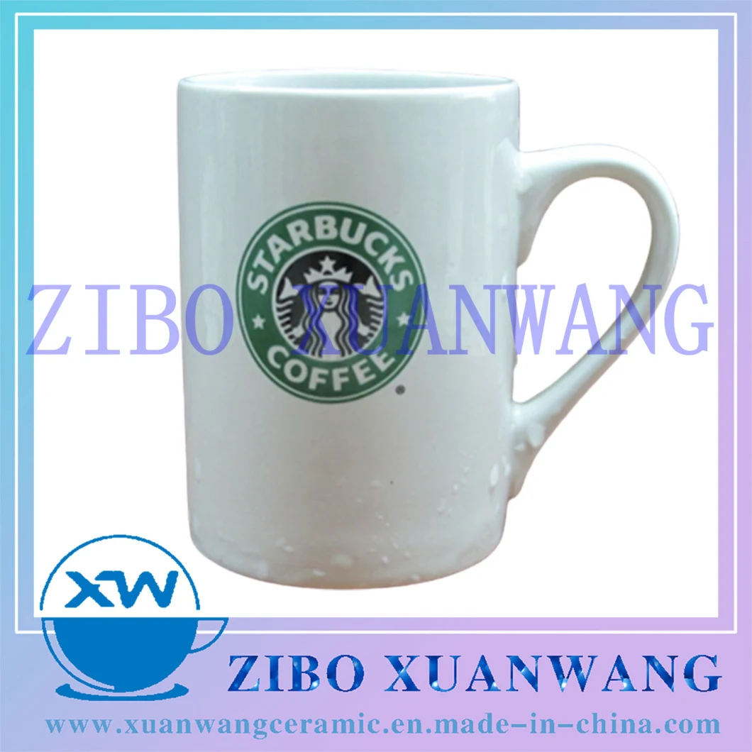 Popular 11oz-14oz Multi Shaped Ceramic Coffee Mug with Branding Logo Printing Ceramic Coffee Cup for Wholesale and Promotion or Daily Use