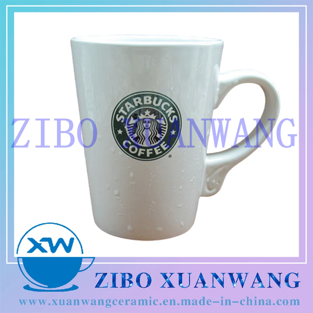 Hot Sale 11oz-14oz Multi Shaped Ceramic Coffee Mug with Branding Logo Printing Ceramic Coffee Cup for Wholesale and Promotion or Daily Use