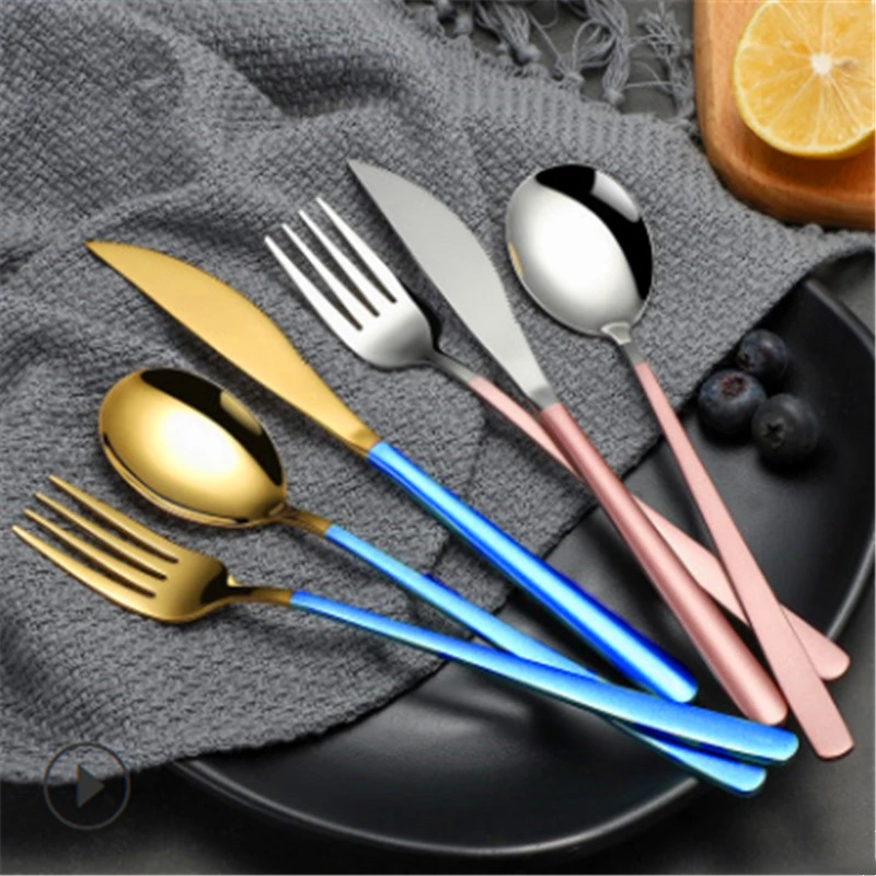 304 Beefsteak Knife and Fork Elegant Series Western Tableware Stainless Steel Tableware Western-Style