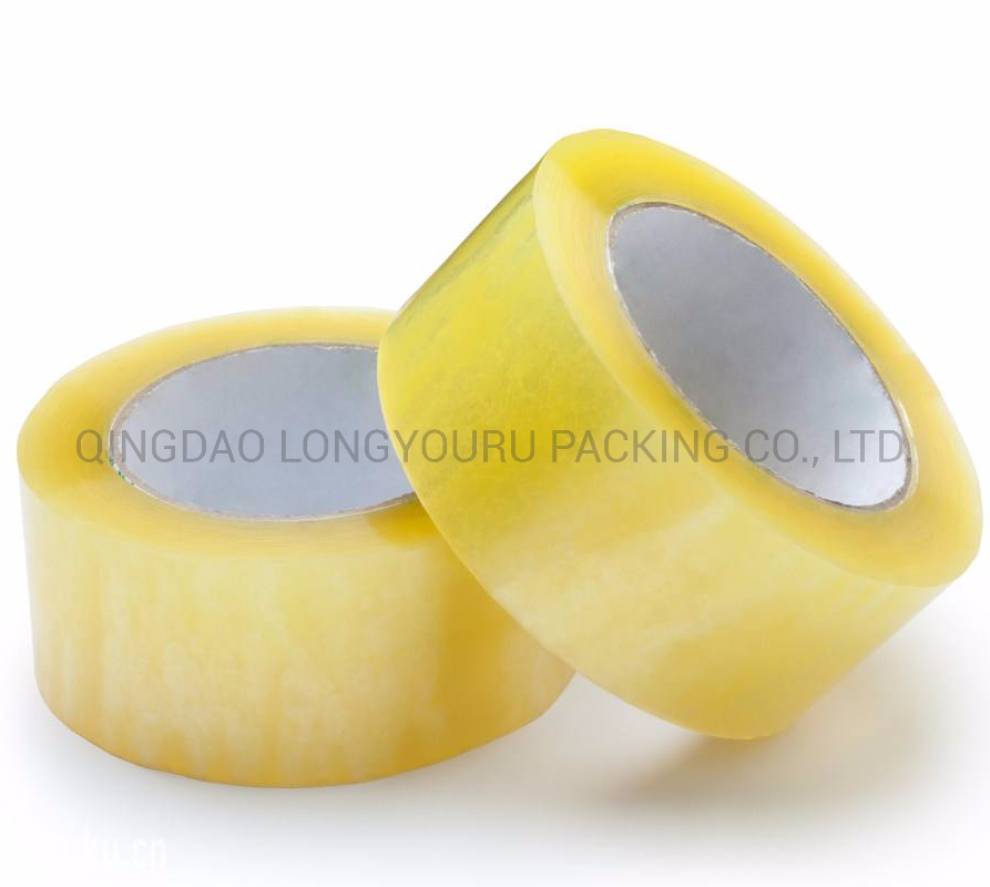 OEM High Tensile Strength Single Sided Carton Clear Adhesive Packing Tape BOPP