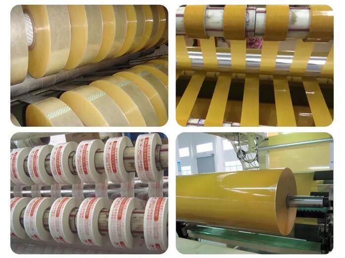 OEM High Tensile Strength Single Sided Carton Clear Adhesive Packing Tape BOPP