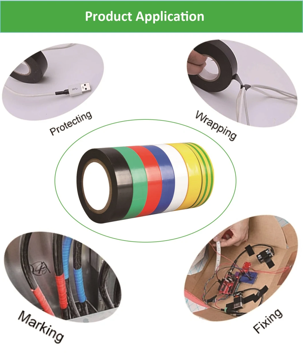 China Manufacturers PVC General Purpose Adhesive Tape, PVC Electrical Tape