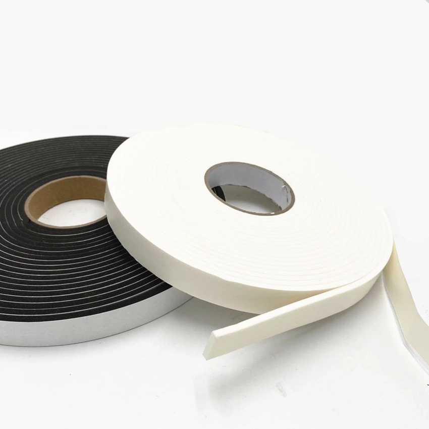 Sealing and Cushioning Double Side Fireproof Black PVC Foam Tape