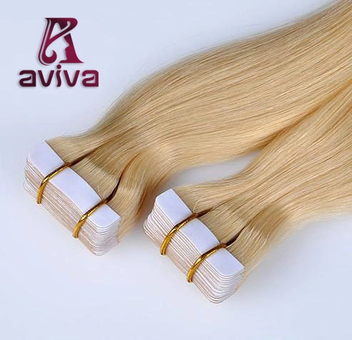 Seamless Tape Hair Extension Double Side Tape Hair Extension Tape in Human Hair Extensions