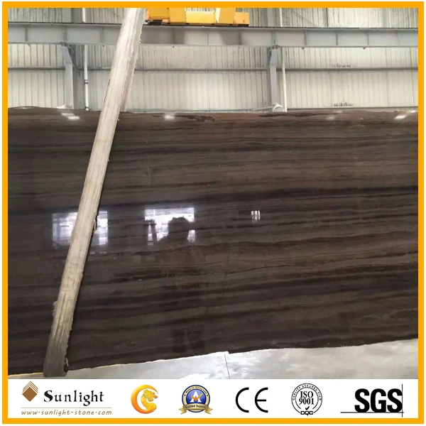 Natural Stone Seattle Brown Serpeggiante Wooden Marble for Slabs, Tiles, Kitchen Tops