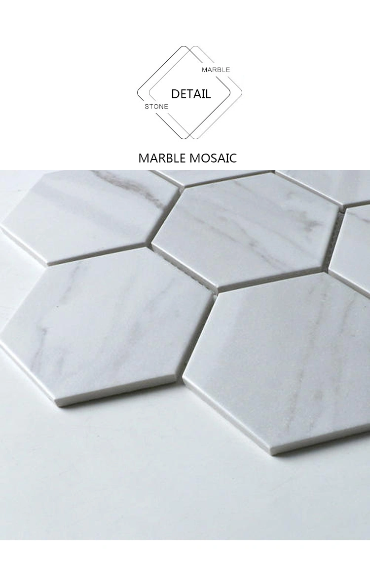 White Mosaic Volakas White Marble Mosaic Tile Marble Mosaic 24X24 Tiles